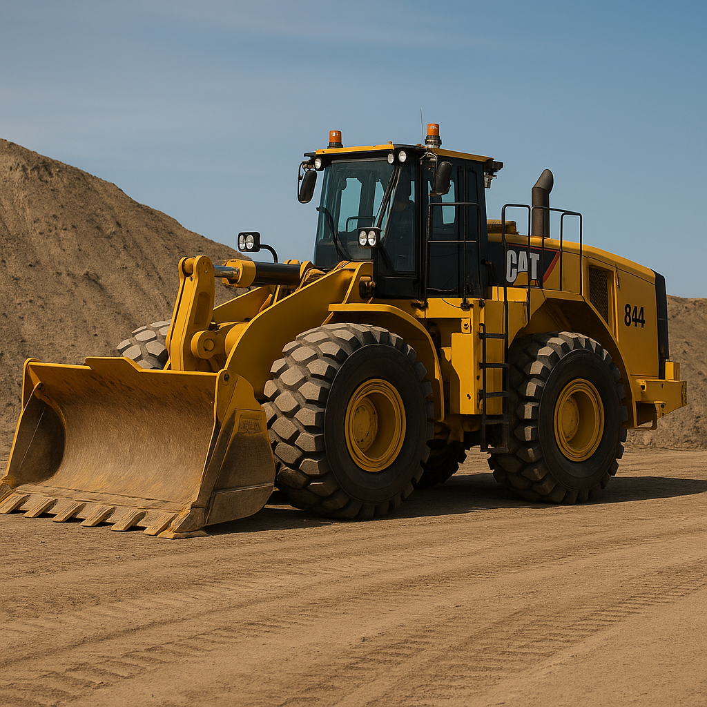 Caterpillar 844 (Tiger, Bulldozer Sur Roue)